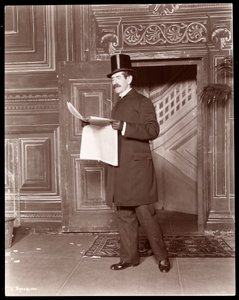 Illusztráció a „Detective Story du Jour”-hoz, 1898 körül (ezüst zselatin nyomat)